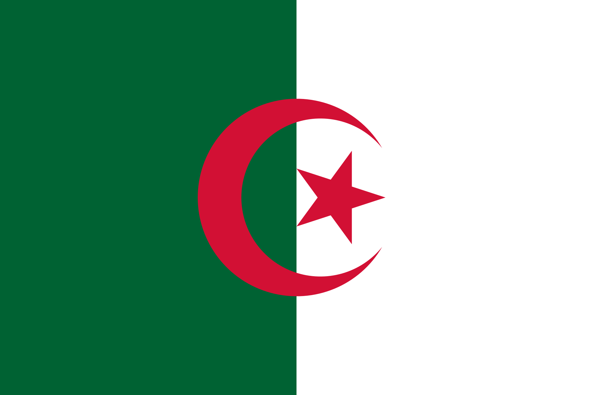 bandiera d'Algeria